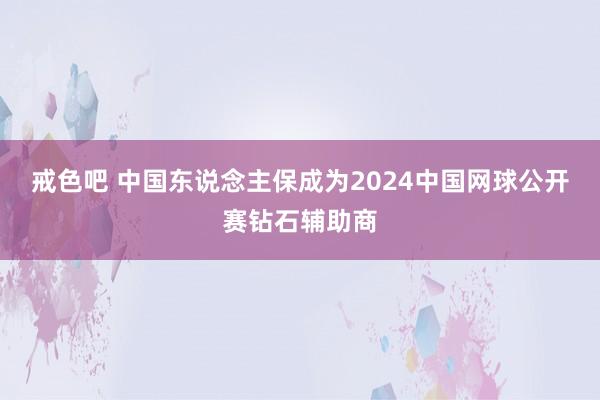 戒色吧 中国东说念主保成为2024中国网球公开赛钻石辅助商