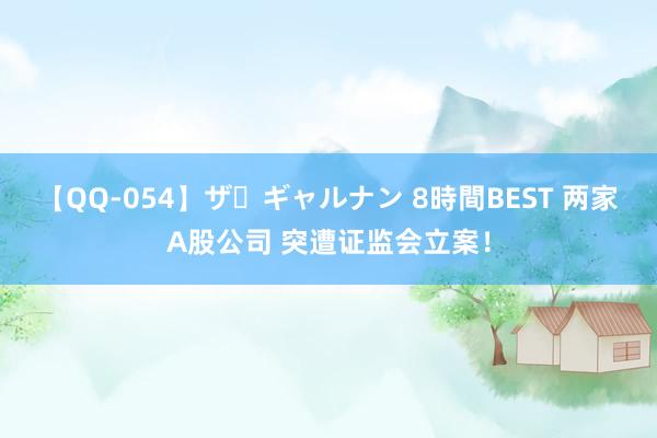 【QQ-054】ザ・ギャルナン 8時間BEST 两家A股公司 突遭证监会立案！