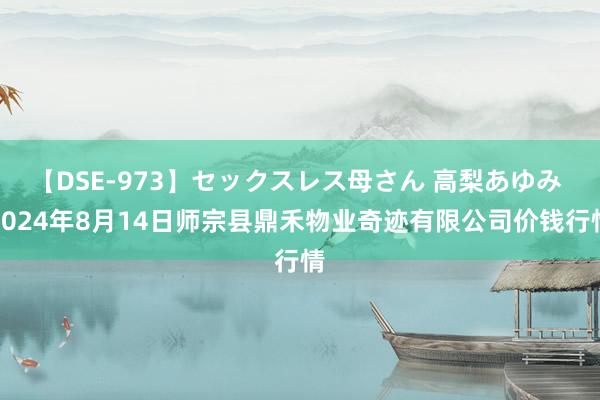 【DSE-973】セックスレス母さん 高梨あゆみ 2024年8月14日师宗县鼎禾物业奇迹有限公司价钱行情