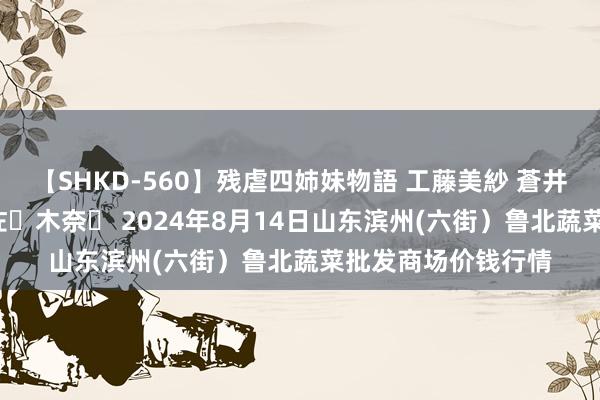 【SHKD-560】残虐四姉妹物語 工藤美紗 蒼井さくら 中谷美結 佐々木奈々 2024年8月14日山东滨州(六街）鲁北蔬菜批发商场价钱行情