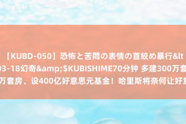 【KUBD-050】恐怖と苦悶の表情の首絞め暴行</a>2013-03-18幻奇&$KUBISHIME70分钟 多建300万套房、设400亿好意思元基金！哈里斯将奈何让好意思国东说念主“有房住”？