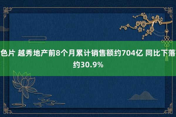 色片 越秀地产前8个月累计销售额约704亿 同比下落约30.9%